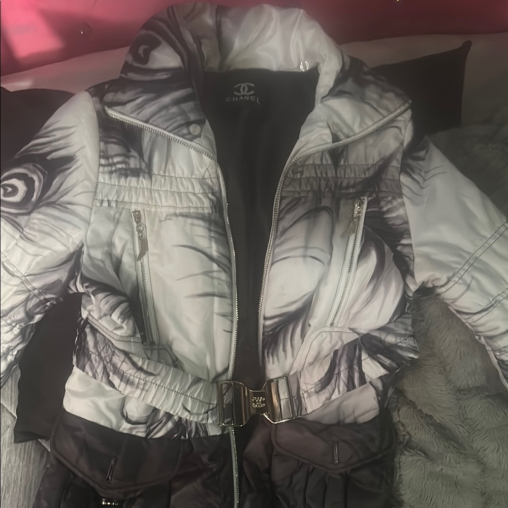 Chanel Chic Black and White Women's Jacket